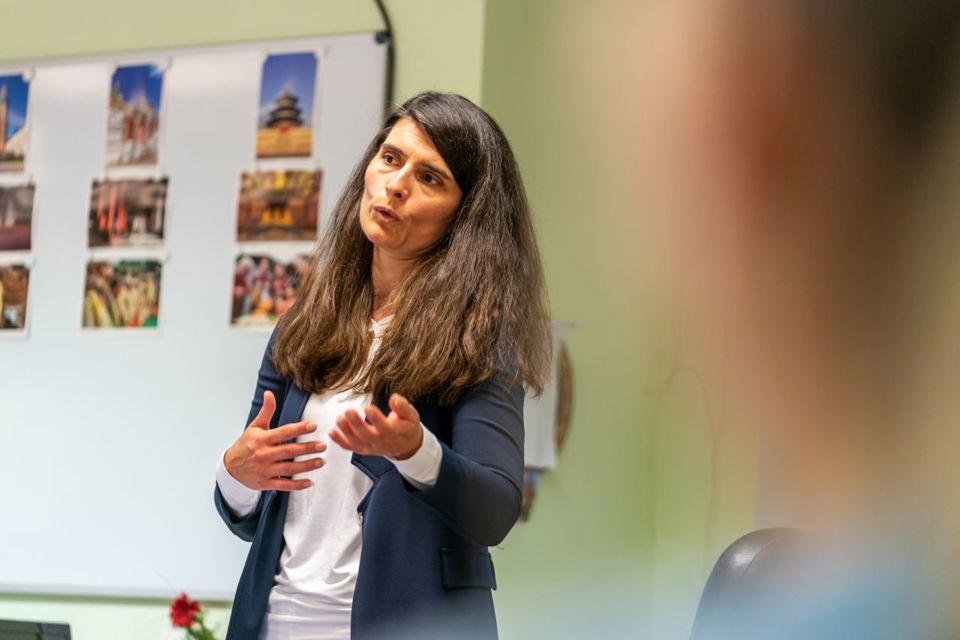 Begeleider Gezinsbond geeft vorming over sociale media