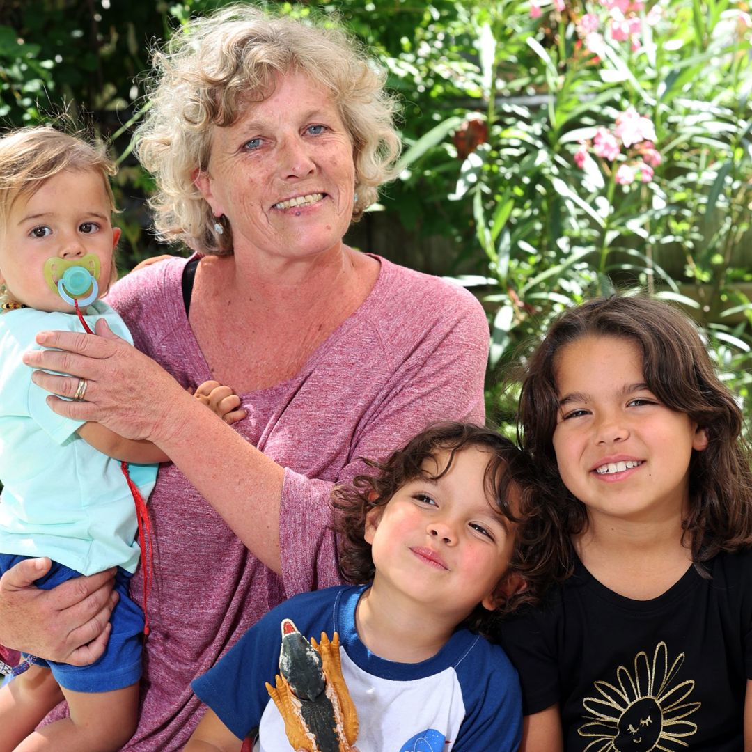 De kleinkinderen van Anouk wonen in het buitenland